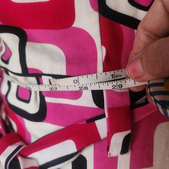 Handmade Colourful Abstract Pattern Strap Midi Dress - Picture 6 of 6